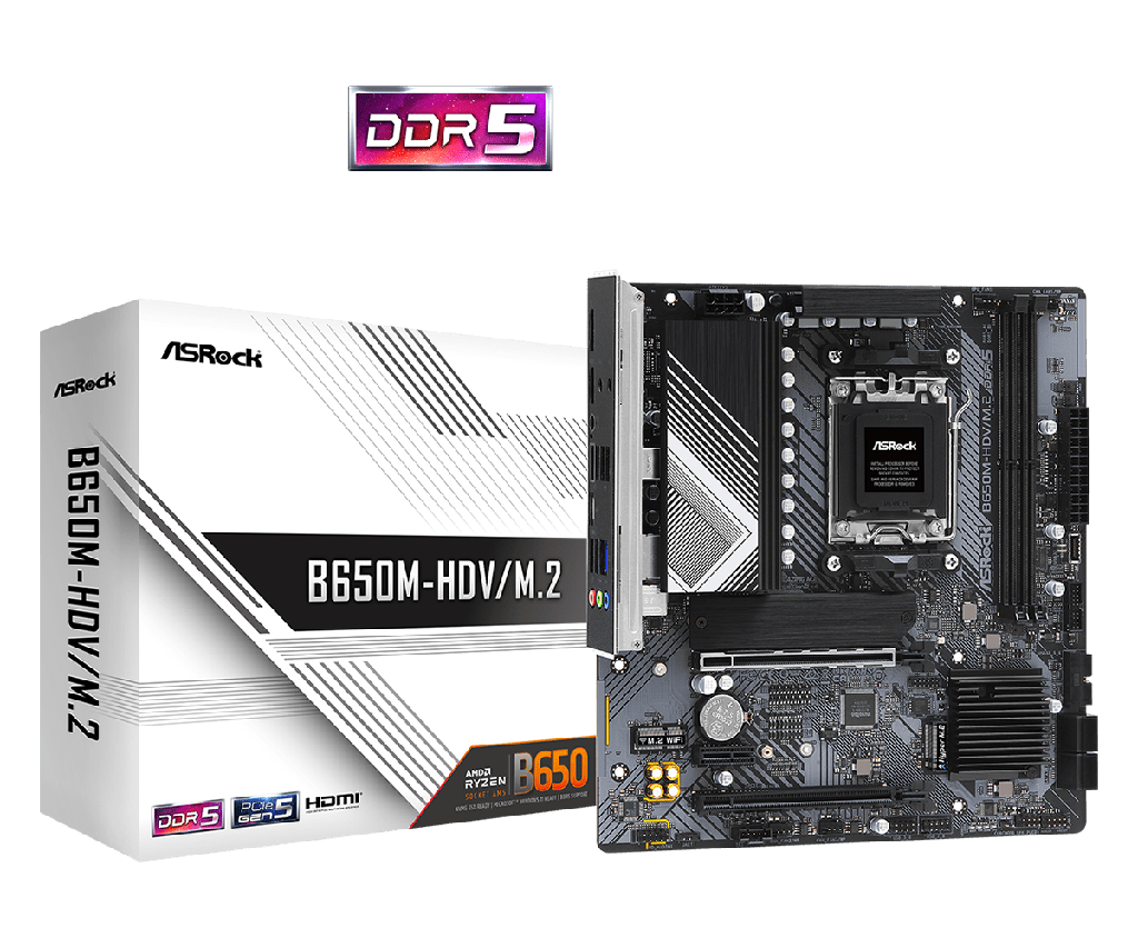 Asrock B650M-HDV/M.2 | PC Builds Main